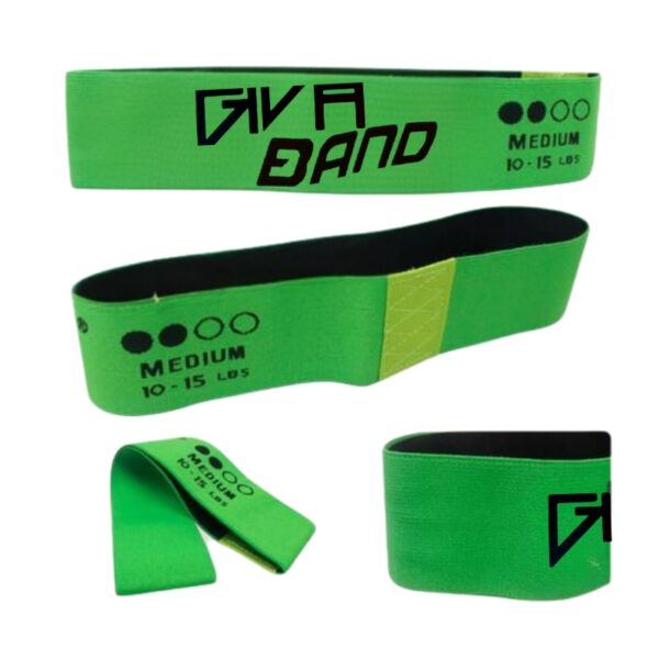 Banda Tela Fuerza Verde Gym
