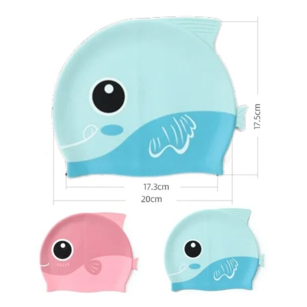 Gorro Natación Niños Látex Fino