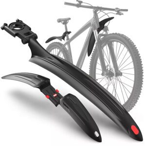 Guardabarros flexibles muy resistentes para bicicleta