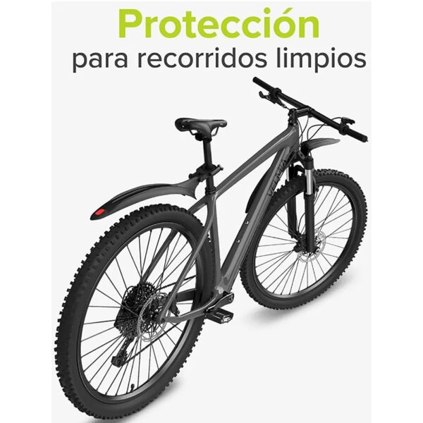 Guardabarros flexibles muy resistentes para bicicleta