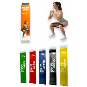 Kit 5 Bandas Elásticas